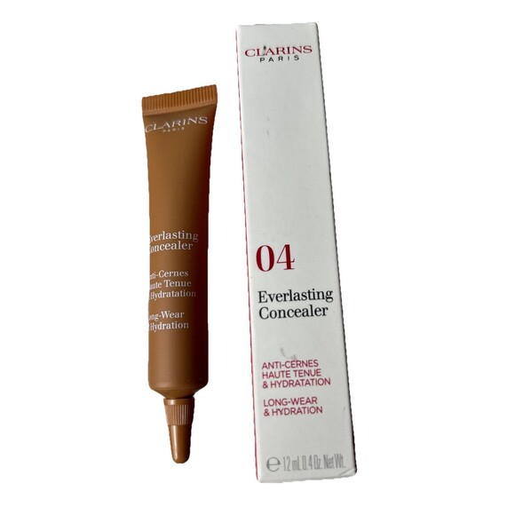 Set of 2 Clarins Everlasting Concealer 0.4oz in Shade 04 DEEP - Picture 1 of 5